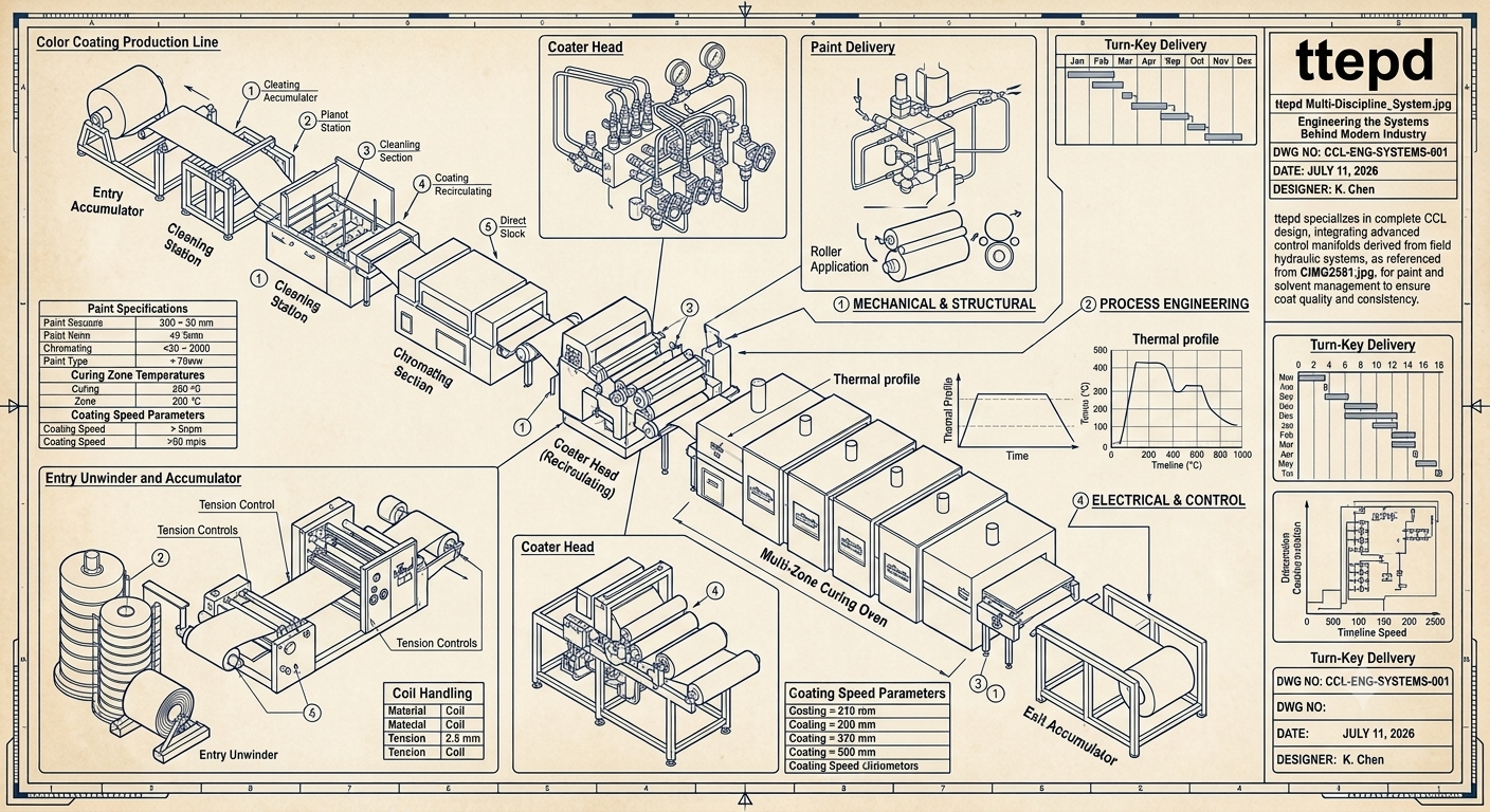 Color Coating production line